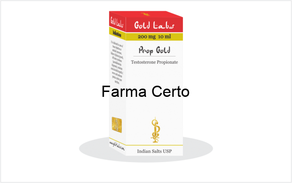 Propionato de testosterona gold labs